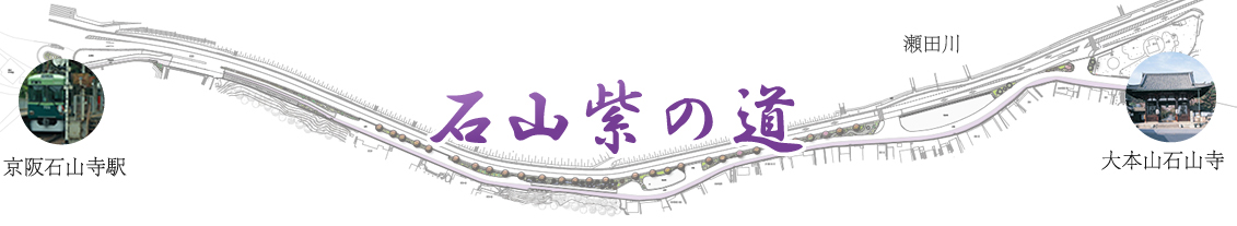 石山紫の道